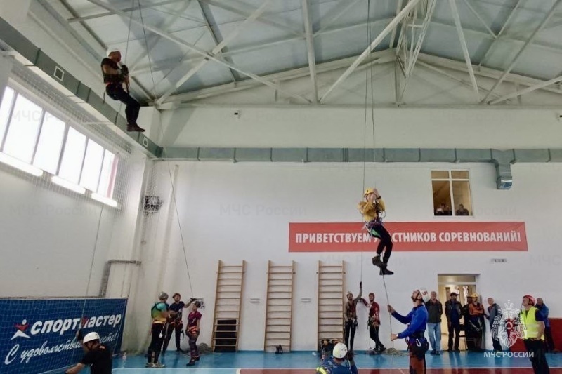 In Stavropol, rescuers compete for the "Caucasus Cup"