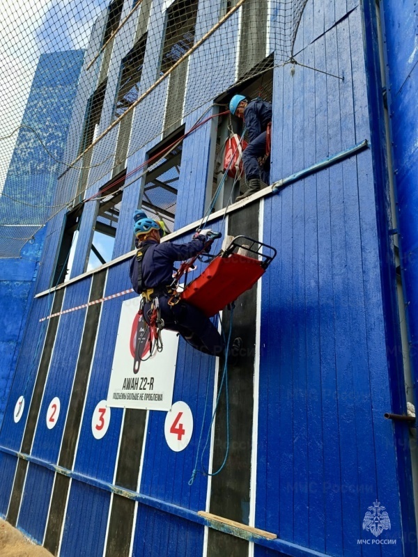 In Stavropol, rescuers compete for the "Caucasus Cup"