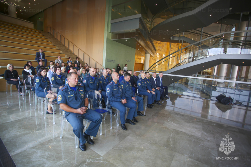 The Fire Service of the State Academic Mariinsky Theatre celebrated its 30th anniversary