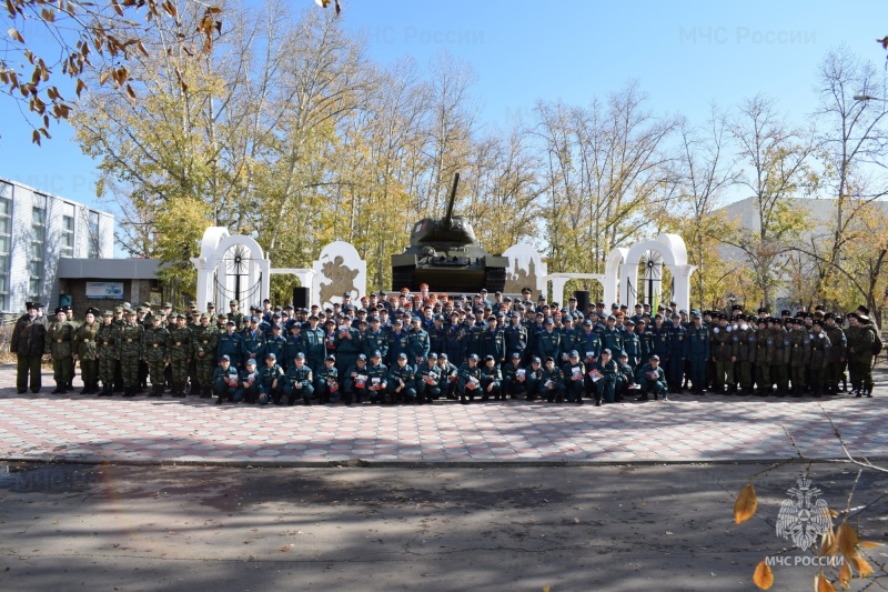 93 schoolchildren were accepted into the ranks of the cadet movement of the Transbaikal Territory