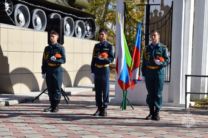 93 schoolchildren were accepted into the ranks of the cadet movement of the Transbaikal Territory